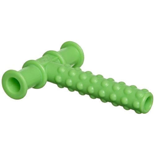  Speech Pathology Llc Speech Pathology Knobby Super Chew Tubes - Pack of 12 - Green