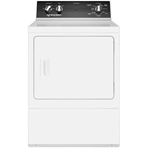  Speed Queen Products Speed Queen DR5000WE 27 Inch Electric Dryer with 7 cu. ft. Capacity, 4 Dry Cycles, 4 Temperature Settings, in White