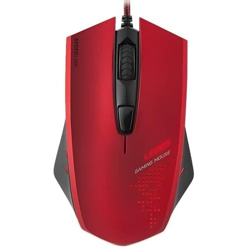  Speedlink LEDOS Gaming Mouse - 5 Buttons Gamer Mouse for PC / Computer - (laser sensor, up to 3000 dpi - dpi switch for quick sensitivity change - sniper button, rapid fire button)