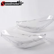 Speedmotor For 2010-2015 BMW F10 F18 520 523 525 535 530 Left And Right Headlight Headlamp Lense Clear Lens Plastic Shell Cover 2011 2012 2013 2014
