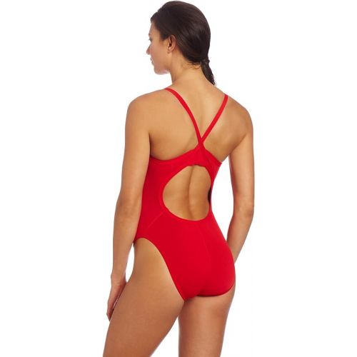 스피도 Speedo Women's Lifeguard Flyback One Piece Swimsuit with 4-Way Stretch