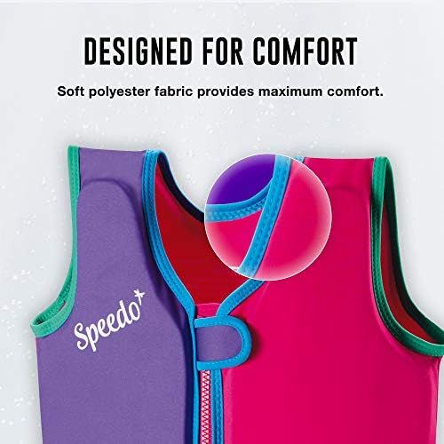 스피도 Speedo Kids UPF 50+ Begin to Swim Classic Swim Vest