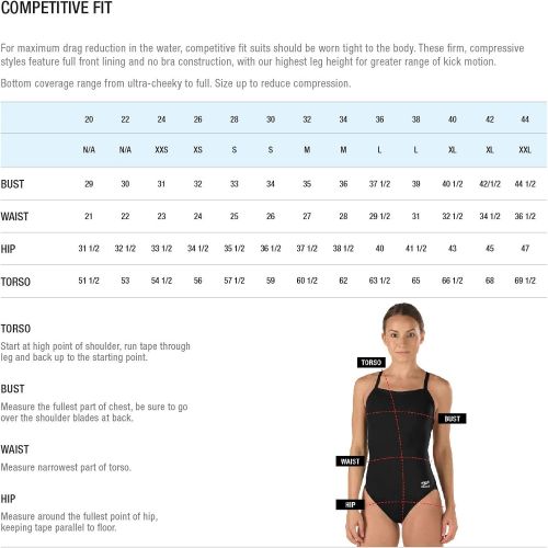 스피도 Speedo Womens Swimsuit One Piece Prolt Flyer Back