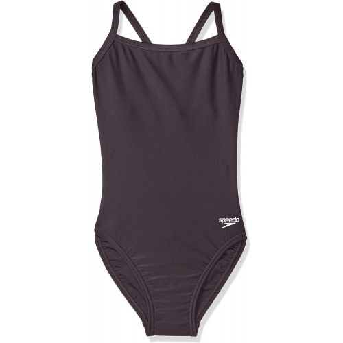 스피도 Speedo Womens Swimsuit One Piece Powerflex Flyback Solid Adult Team Colors