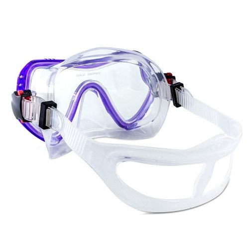 스피도 Speedo CACACOL Swimming Diving Mask 180° Panoramic Snorkel Mask Scuba Easybreath Diving Snorkeling Package with Action Camera Mount, Dry Top Set Anti-Fog & Anti-Leak Scuba Mask for Adult