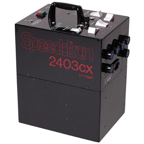  Speedotron 2403CX LV CC Air Travel System 2-Light Kit