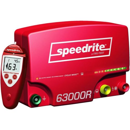  Speedrite 63000RS Remote Fence Energizer, 63 Joules