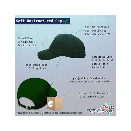  Soft Baseball Cap Golf Ball on Green Olympics Sports Event Dad Hats for Men & Women