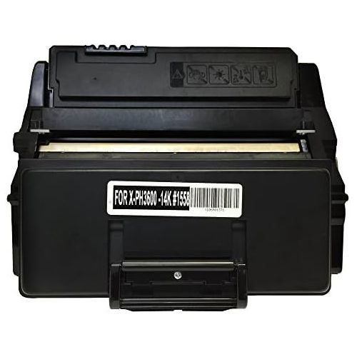  SpeedyToner Speedy Toner Xerox Phaser 3600 High Yield Capacity Remanufactured Laser Toner Cartridge Replacement Use for Xerox Phaser 106R01370, Black