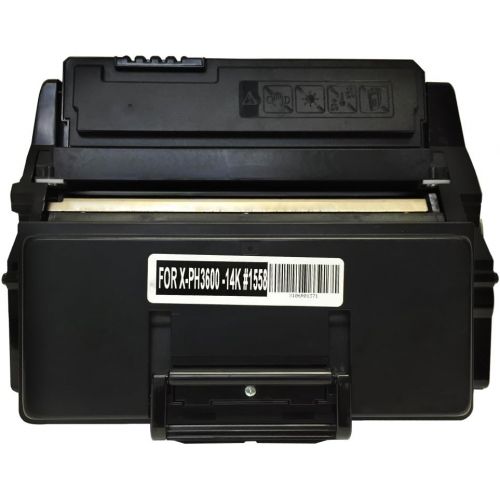  SpeedyToner Speedy Toner Xerox Phaser 3600 High Yield Capacity Remanufactured Laser Toner Cartridge Replacement Use for Xerox Phaser 106R01370, Black