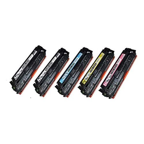  SpeedyToner SpeedyToner Remanufactured Toner Cartridge Replacement for HP HP COLOR LASERJET CP1215 YELLOW TONER CARTRIDGE ( Black,Cyan,Magenta,Yellow , 5-Pack )