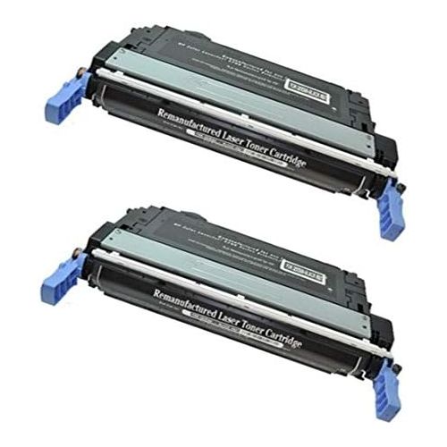  SpeedyToner SpeedyToner Remanufactured Toner Cartridge Replacement for HP 643A ( Black , 2-Pack )