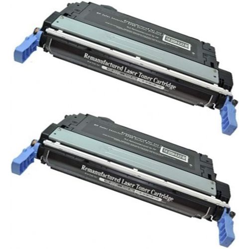  SpeedyToner SpeedyToner Remanufactured Toner Cartridge Replacement for HP 643A ( Black , 2-Pack )