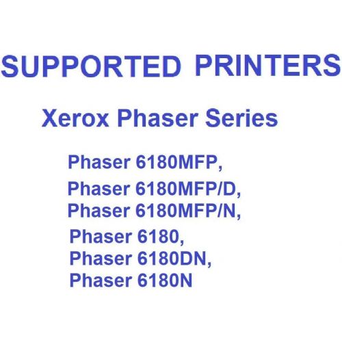  SpeedyToner SPEEDY TONER XEROX 6180 Remanufactured Black High Yield Capacity Laser Toner Cartridges Replacement Xerox 113R00726 Use for Xerox Phaser 6180 MFP