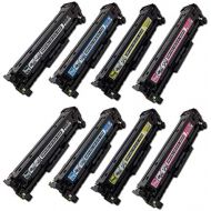 SpeedyToner SPEEDY TONER CANON 118-8 Remanufactured Toner Cartridges Replacement Canon 118 and imageCLASS LBP7200cdn and MF8350Cdn, Set of 8