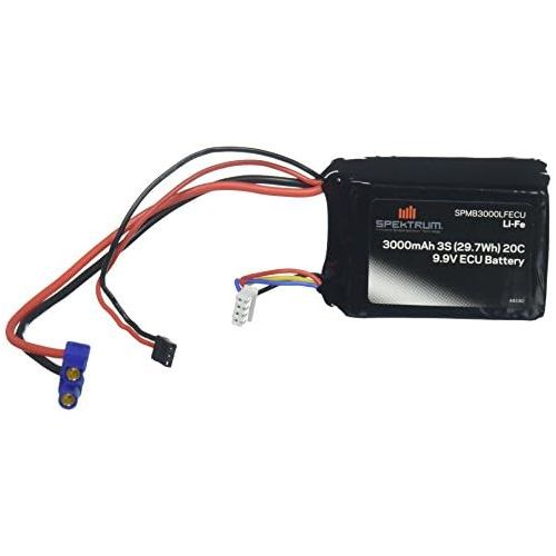  Spektrum 3000mAh 3S 9.9V Li-Fe ECU Battery