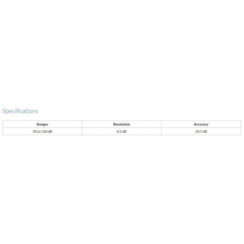  [아마존베스트]Sper Scientific 840015 Type 1 Sound Meter, Meets IEC61672 and ANSI S1.4