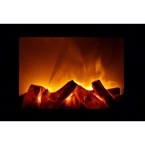  Spetebo Fireplace Lantern 30 cm with Dancing LED Flames LED Flame Effect