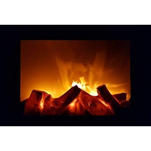  Spetebo Fireplace Lantern 30 cm with Dancing LED Flames LED Flame Effect