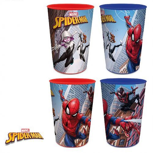  Spider-Man Spiderman Trinkbecher 4er Set II [Kunststoff]