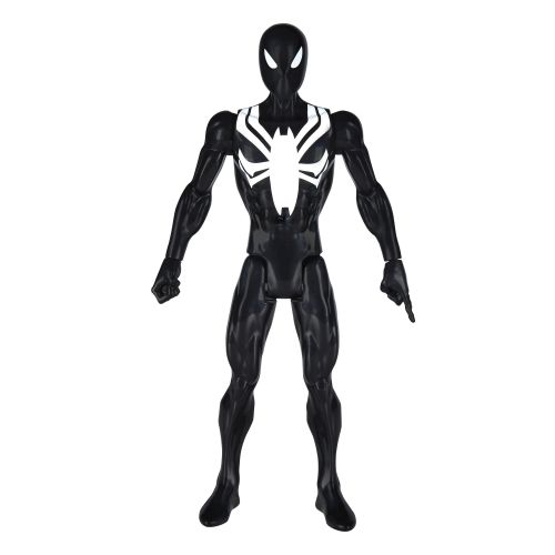  Spider-Man Spider-man titan hero series web warriors: black suit spider-man