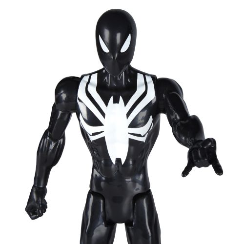  Spider-Man Spider-man titan hero series web warriors: black suit spider-man