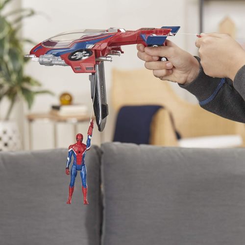  [아마존핫딜][아마존 핫딜] Spider-Man: Far from Home Spider-Jet with  Vehicle Toy & 6-Scale Action Figure