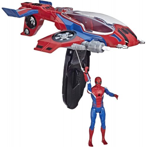  [아마존핫딜][아마존 핫딜] Spider-Man: Far from Home Spider-Jet with  Vehicle Toy & 6-Scale Action Figure