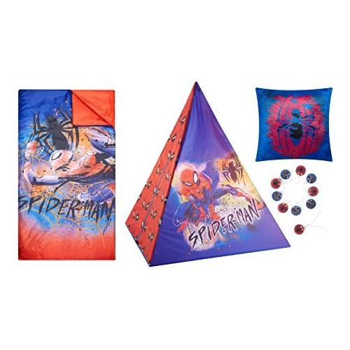  Spider-Man Spiderman Tee Pee Slumber Set