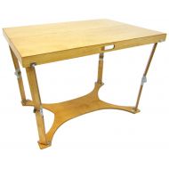 Spiderlegs Folding Picnic/Project Table, 42-Inch, Golden Oak