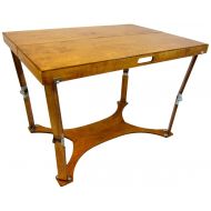 Spiderlegs Folding Picnic/Project Table, 42-Inch, Warm Oak