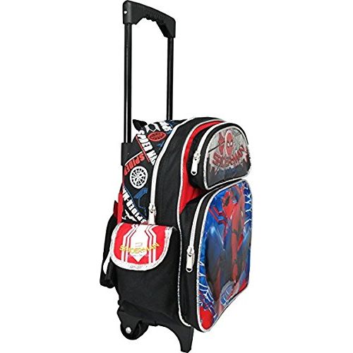  Marvel Spiderman Home Coming 12 Toddler Mini Rolling Backpack