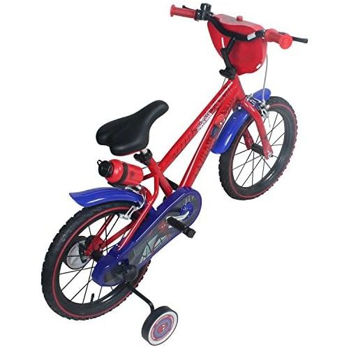  Spiderman 16 Zoll Marvel Kinderfahrrad Fahrrad fuer Kinder ab ca. 4 Jahren