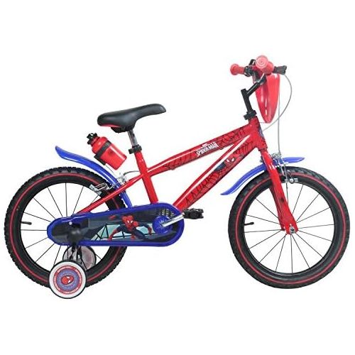  Spiderman 16 Zoll Marvel Kinderfahrrad Fahrrad fuer Kinder ab ca. 4 Jahren