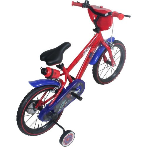  Spiderman 16 Zoll Marvel Kinderfahrrad Fahrrad fuer Kinder ab ca. 4 Jahren