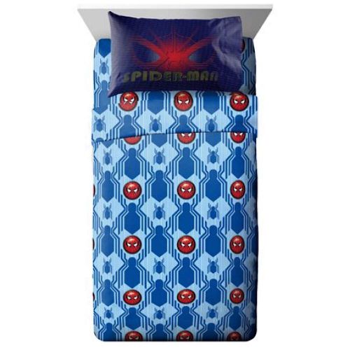  Spiderman Kids Marvel Twin Bedding Sheet Set