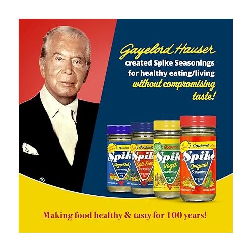  Spike Original Gourmet Magic Seasoning Salt Blend, 3 Oz (2 Pack)