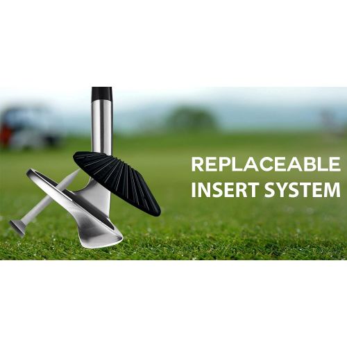  [아마존베스트]Demo Spin Doctor RI Golf Wedge | 52 Degree Pitching Wedge, 56 Degree Sand Wedge, 60 Degree Lob Wedge Available in Steel or Graphite Shaft, Right-Hand and Left Hand