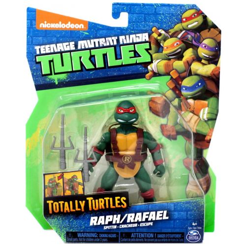  Spin Master Teenage Mutant Ninja Turtles Totally Turtles Raph Action Figure [Spitten]