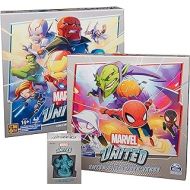 Spin Master Marvel United, Superhero Card Strategy Board Game Comic Bundle with Spiderman and Dr. Strange Expansion, for Adults & Kids Ages 14+ (Amazon Exclusive)