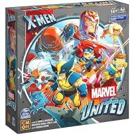 Spin Master X-Men, Marvel United Board Game with Cards and Collectible Hero Villain Figurines Party Fun Movie Challenge, for Kids & Adults Aged 14 and up