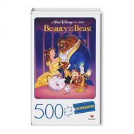 Spin Master 500 Piece Adult Jigsaw Puzzle in Plastic Retro Blockbuster VHS Video Case, Beauty and The Beast