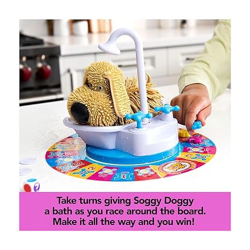  Soggy Doggy, The Showering Shaking Wet Dog Award-Winning Kids Game Board Game for Family Night Fun Games for Kids Toys & Games, for Kids Ages 4 and up