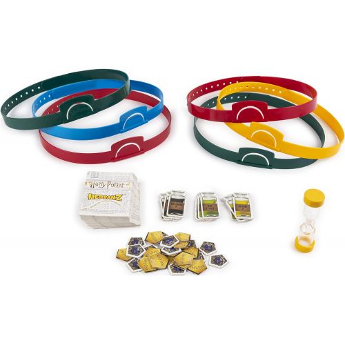  Spin Master Games Hedbanz, Harry Potter Card Game Gift Toy Merchandise Family Board Game Based on the Wizarding World Books & Movies, for Adults and Kids Ages 7 and up