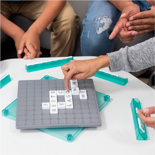  [아마존베스트]Spin Master Games Upwords, Fun and Challenging Family Word Game with Stackable Letter Tiles, for Ages 8 and Up
