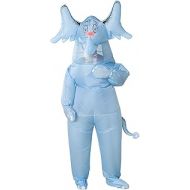 할로윈 용품Spirit Halloween Adult Inflatable Horton Hears a Who Costume - Dr. Seuss Blue