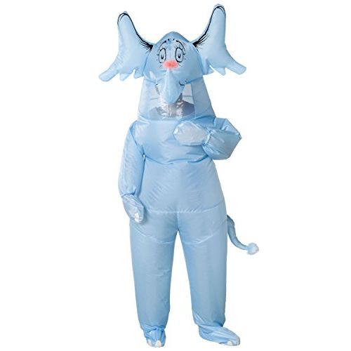  할로윈 용품Spirit Halloween Adult Inflatable Horton Hears a Who Costume - Dr. Seuss Blue