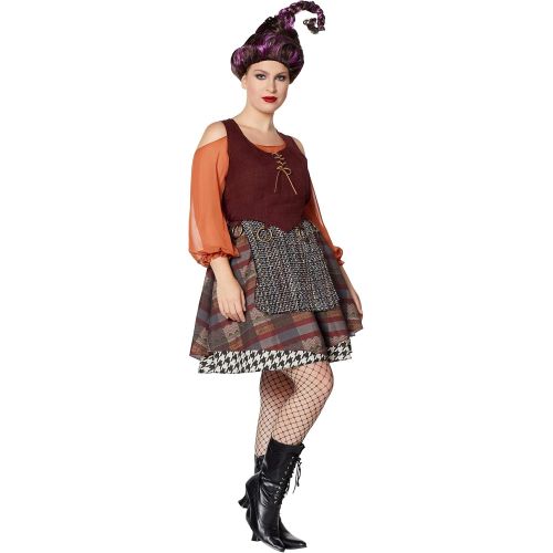  할로윈 용품Spirit Halloween Adult Mary Sanderson Hocus Pocus Dress | OFFICIALLY LICENSED