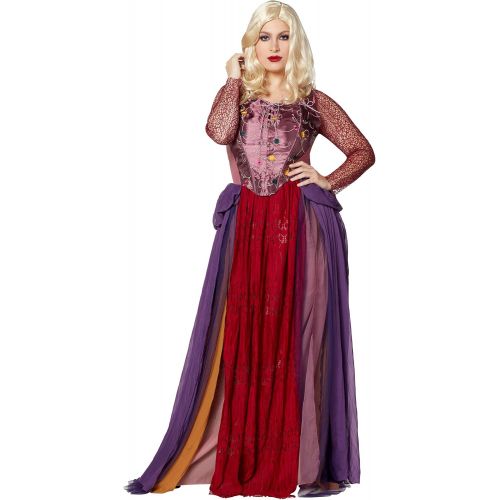  할로윈 용품Spirit Halloween Adult Sarah Sanderson Deluxe Hocus Pocus Costume | OFFICIALLY LICENSED