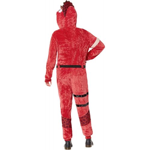  할로윈 용품Spirit Halloween Fortnite Tricera Ops Plush Costume for Adults | OFFICIALLY LICENSED